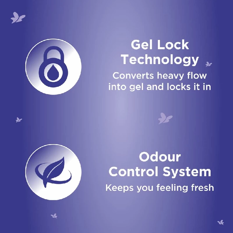 Stayfree Advanced XXL Night Ultra Comfort Sanitary Pads Combo Packs, 84 Pads-3.webp